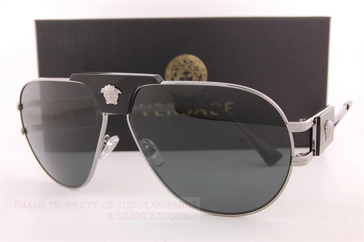 VERASACE | NEW 2252 | 2252 1001 – 87 | 63 | GUNMETAL | DARK GREY | NON POLARIZED