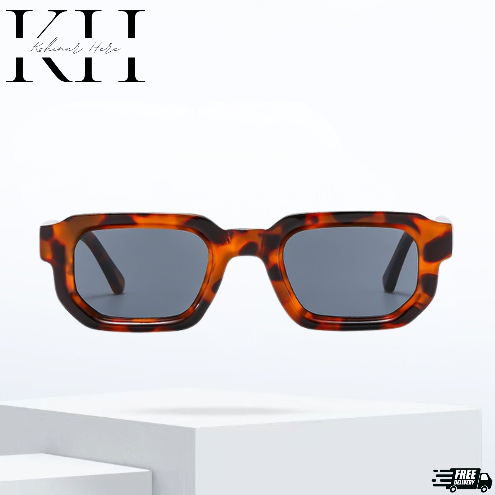 MEN SUNGLASSES HIP HOP SQUARE DESIGNER SHADES RETRO THICK FRAME CLASSIC FASHION