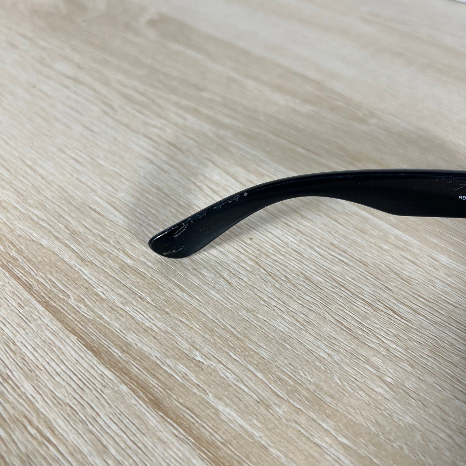 Ray-Ban RB2132 New Wayfarer 901 Sunglasses Black READ DESC 55-18 Italy