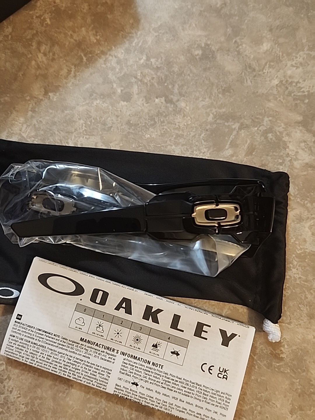 🔥 OAKLEY OIL RIG POLISHED BLACK IRIDIUM POLARIZED SUNGLASSES OO9081 26-203 NEW