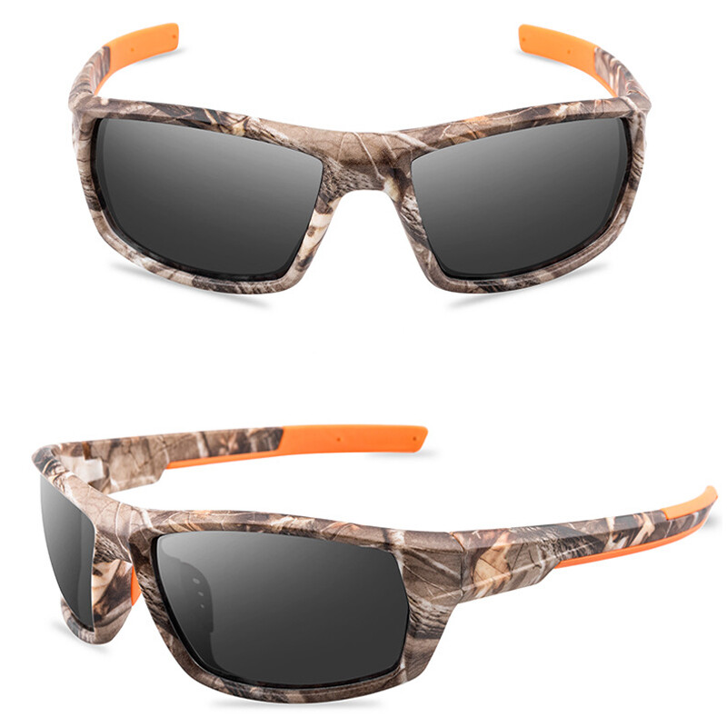 Camouflage Polarized Sunglasses Men Outdoor Sports Fishing Cycling Driving UV400