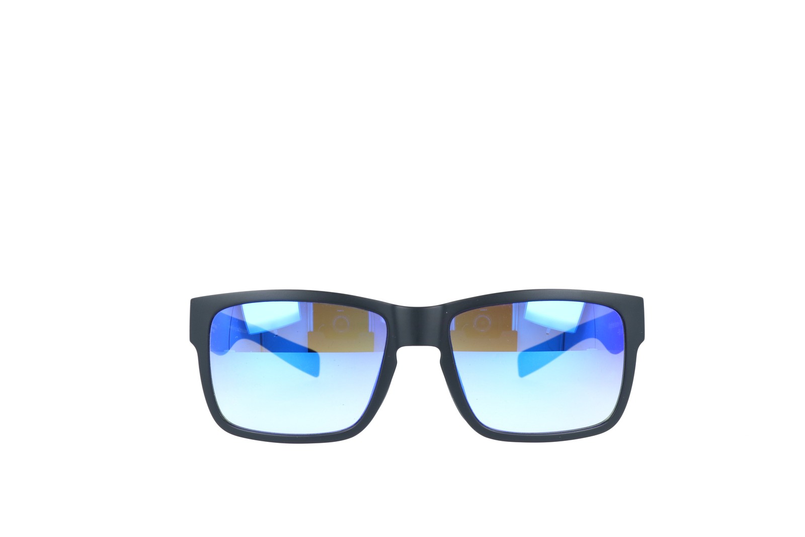 Flying Eyes Kingfisher Narrow Black Square Sunglasses 53-18-134