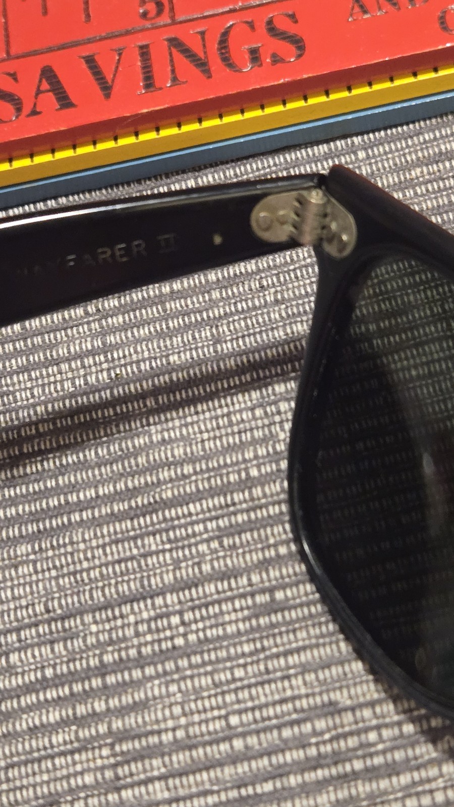 Vintage B&L Ray Ban Wayfarer II 2 Bausch & Lomb Sunglasses Made In USA Black