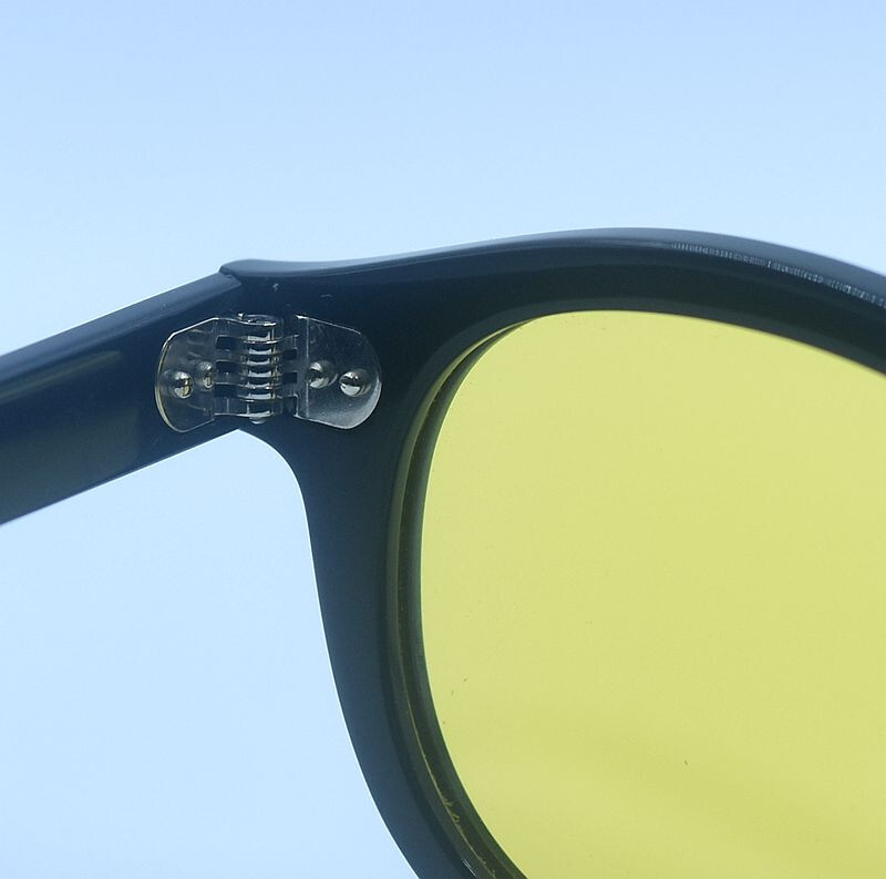 2026 Brand new yellow sunglasses Men black glasses women night yellow sunglasses