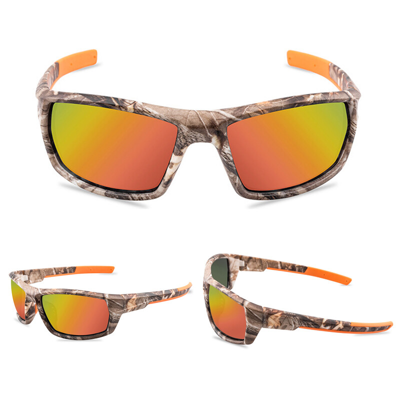 Camouflage Polarized Sunglasses Men Outdoor Sports Fishing Cycling Driving UV400