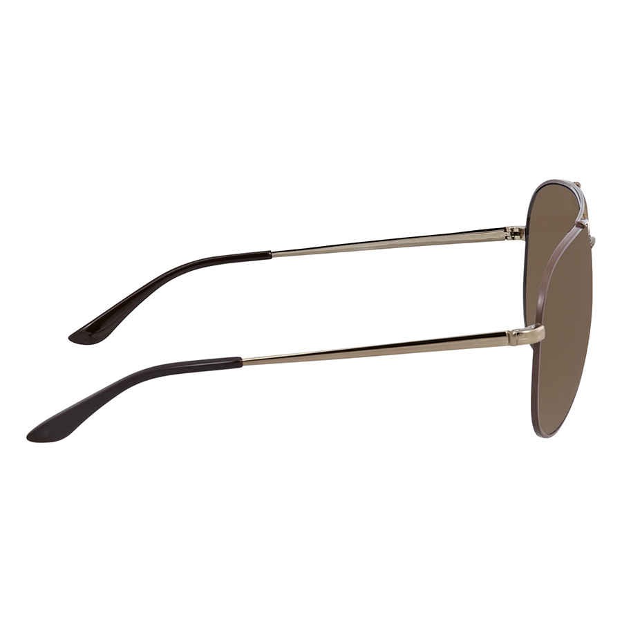 Salvatore Ferragamo Brown Pilot Unisex Sunglasses SF131S 211 60 SF131S 211 60