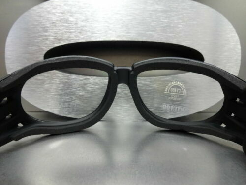 MOTORCYCLE BIKER Day or Night RIDING PADDED GLASSES GOGGLES Clear ANTI FOG LENS