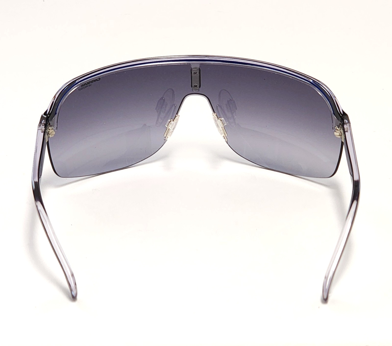 Carrera Black Topcar Blue Full Face Wrap Around Sunglasses Lightweight 1/N T5C90