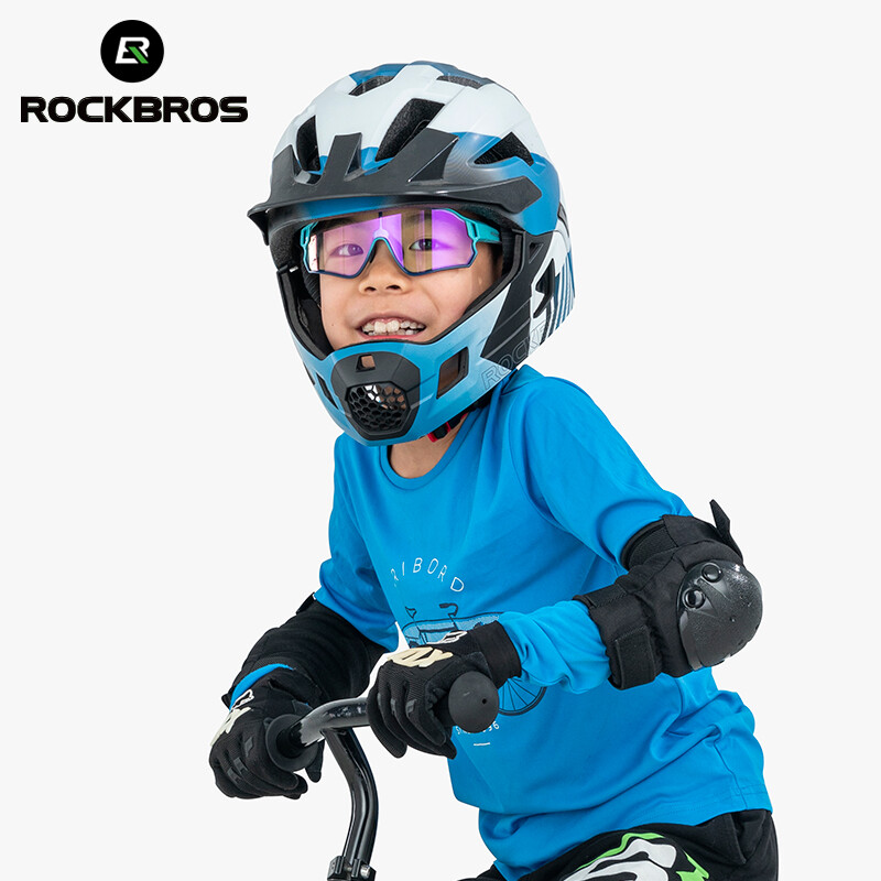 ROCKBROS Kids Outdoor Cycling Sunglasses Polarised Sport Photochromic Sunglasses