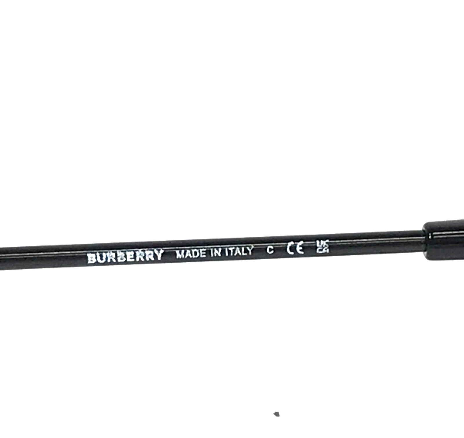 Burberry Sunglasses B3148-D 1001/87 Black Round Frames w/ Gray Lenses 51-20-140