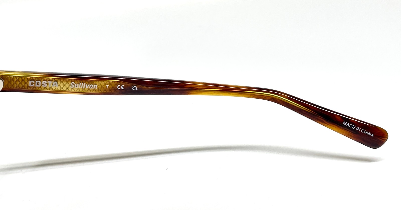 Costa Del Mar Sullivan Tortoise frame Green Mirror 580 glass lens