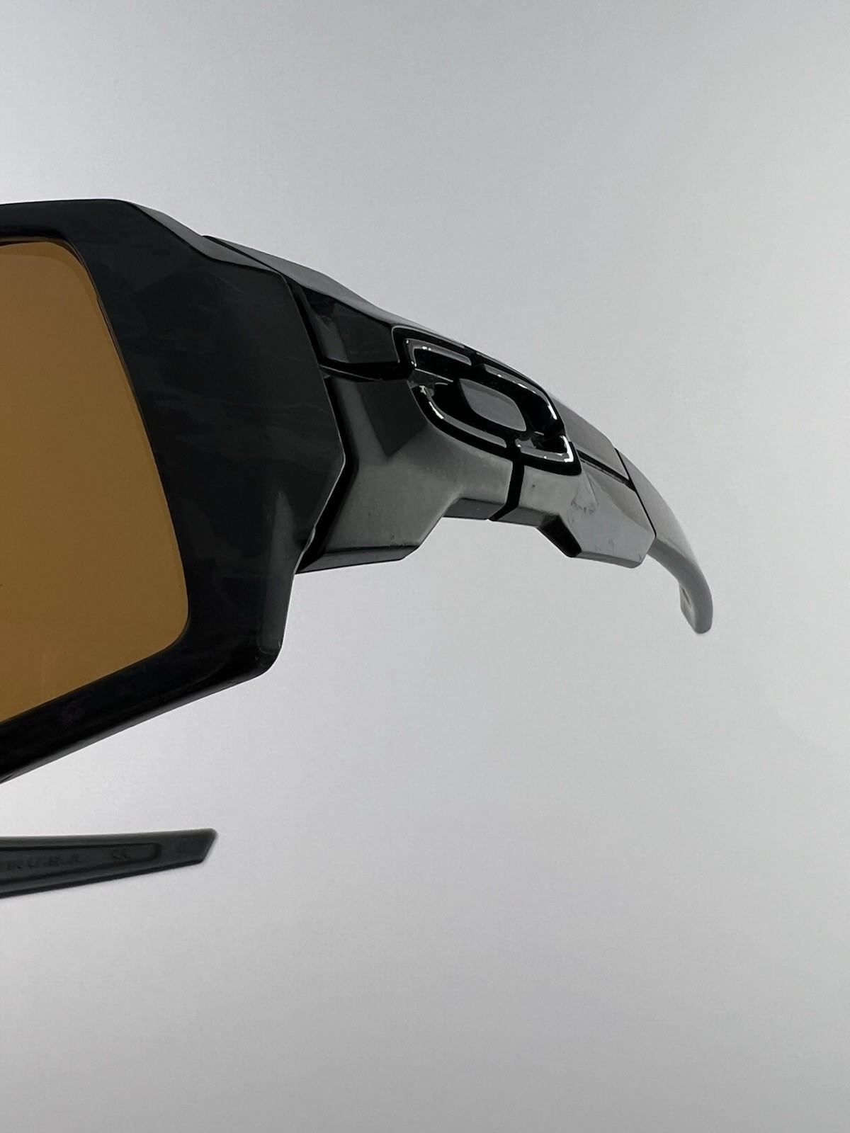 Oakley Oil Rig Shadow Camo Frame Dark Bronze Lens Black Icons RARE