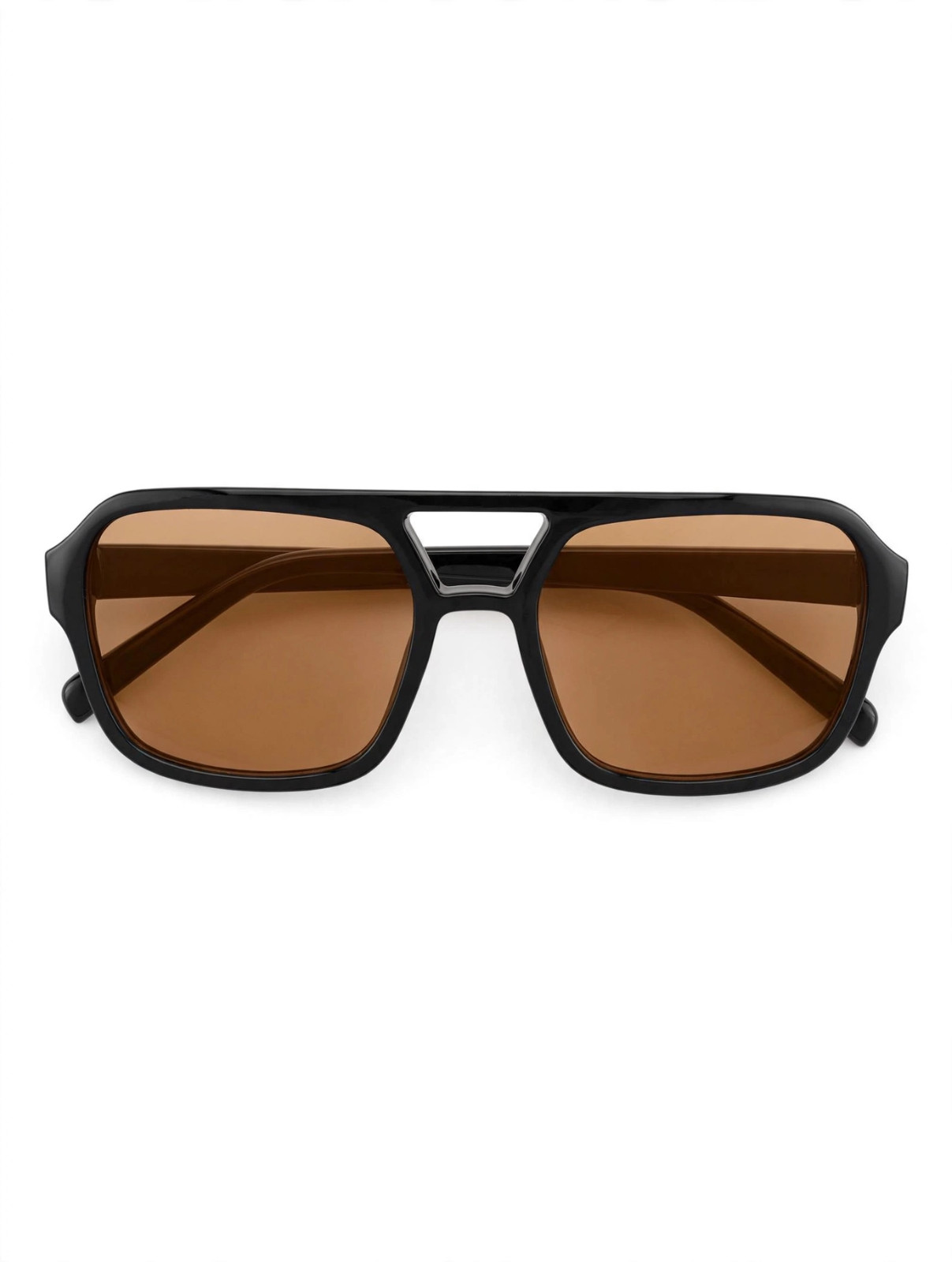 Retro Aviator Sunglasses Men Women – Vintage 70s Double Bridge UV400
