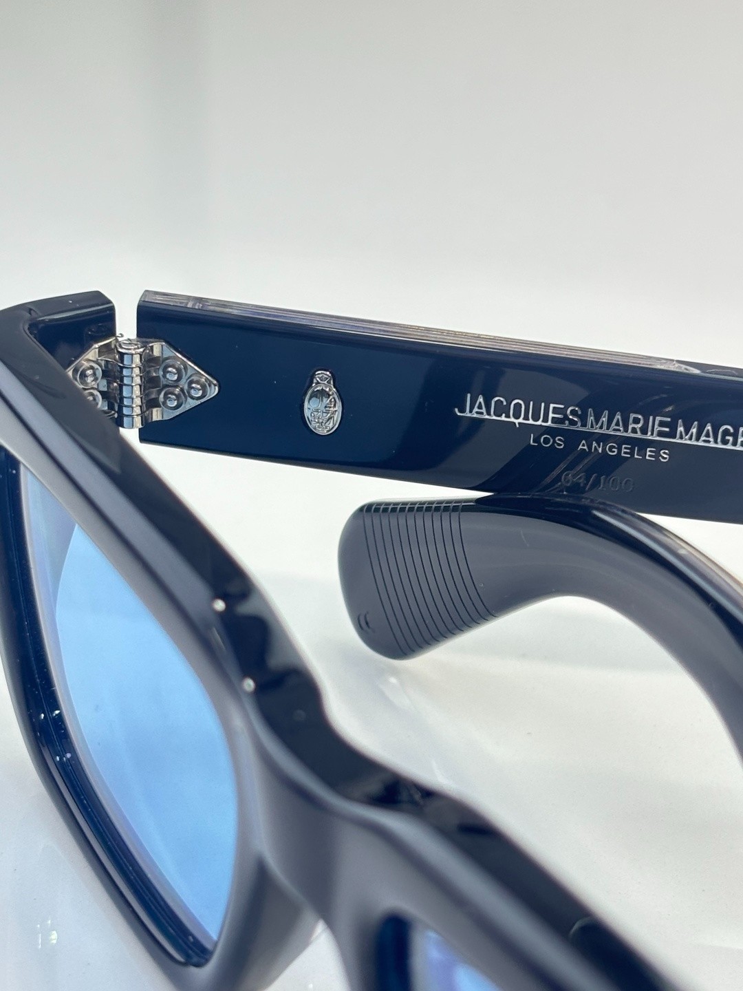 Jacques Marie Mage WALKER 10th Anniversary Sunglasses Black/Blue 53-21-145mm