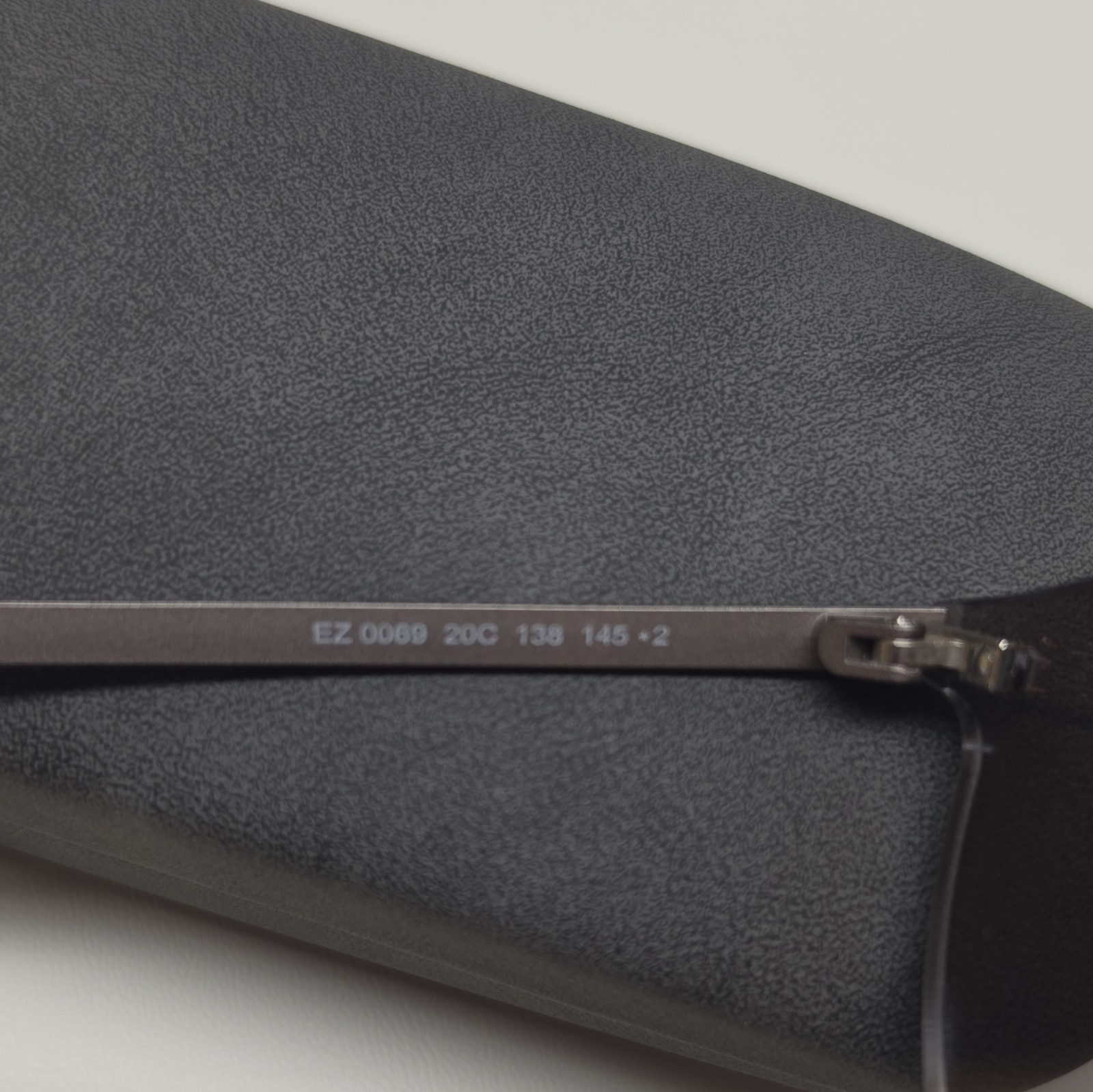 Ermenegildo Zegna EZ0069 20C Shield Semi-Rimless Blue Mirror