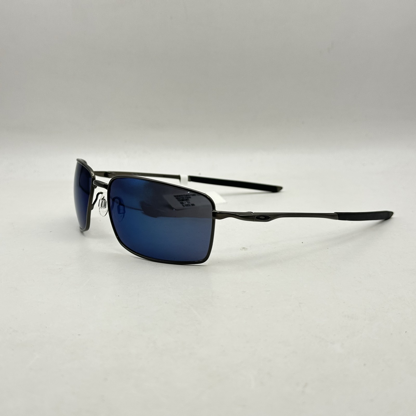 Oakley Mens Ejector Irregular Thin Square Full Rim Sunglasses OO4142 Cement