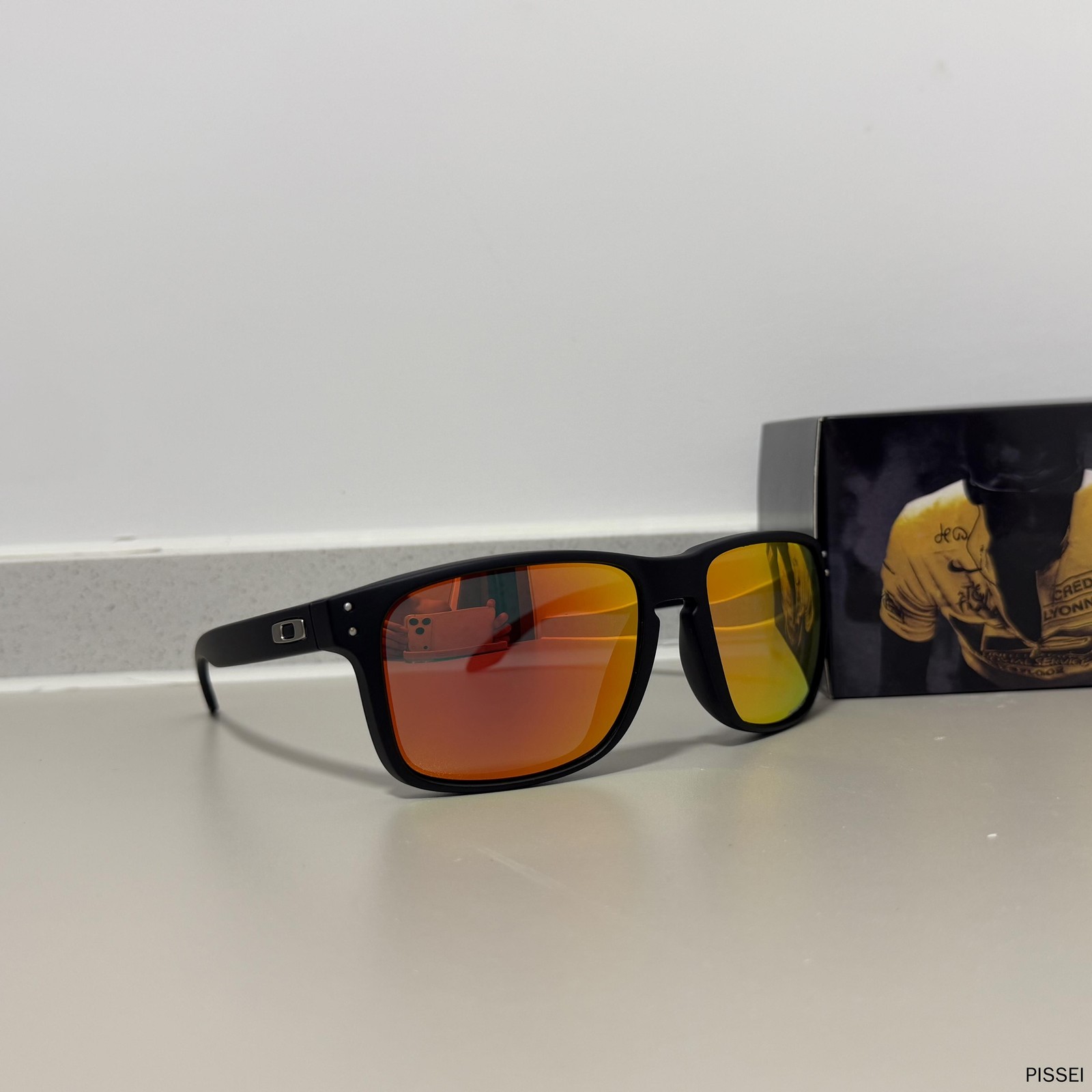 Retro Oakley HOLBROOK XXL OO9487 Sunglasses Black Polarized PRIZM Red IN BOX