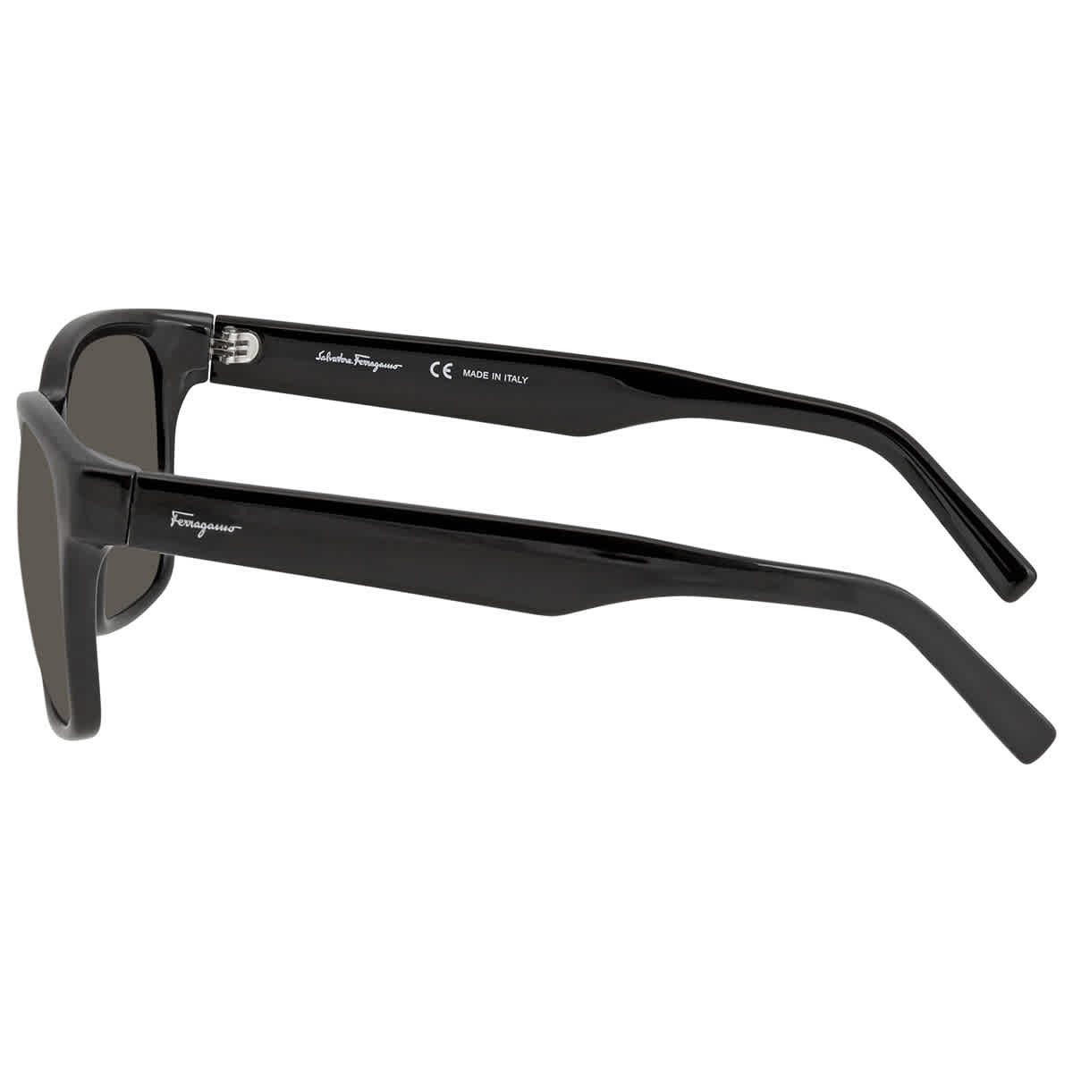 Salvatore Ferragamo Green Square Unisex Sunglasses SF959S 001 55 SF959S 001 55