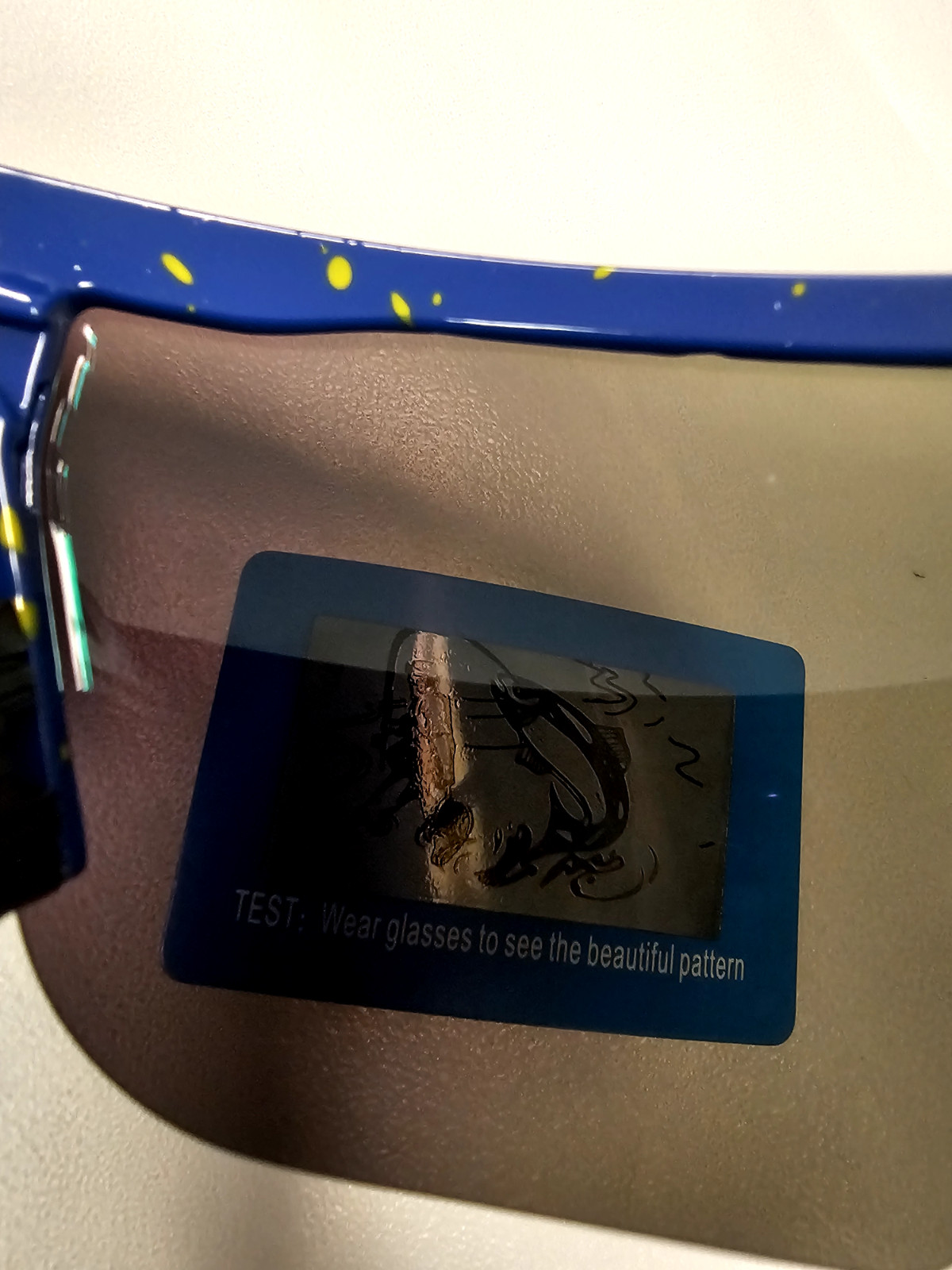 polarized sheilds sunglasses blue