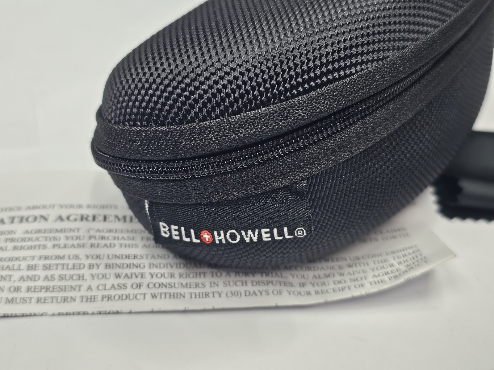 New Bell + Howell Tac Glasses Multi Color Lens With Case W/clip, and Accessories