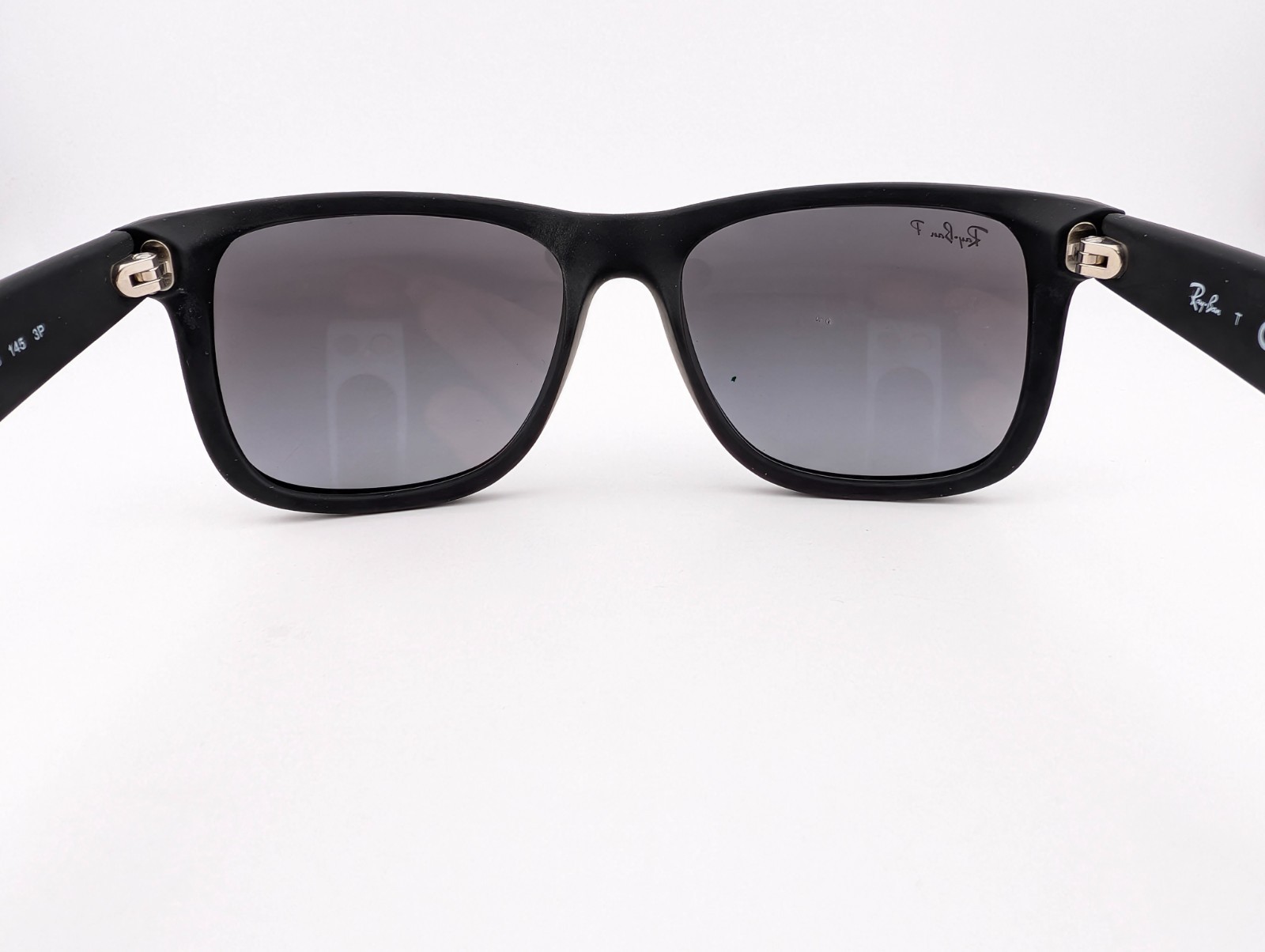 Ray-Ban Sunglasses, Polarized Lenses, Justin RB 4165 622/T3 Matte Blk, 54-16-145