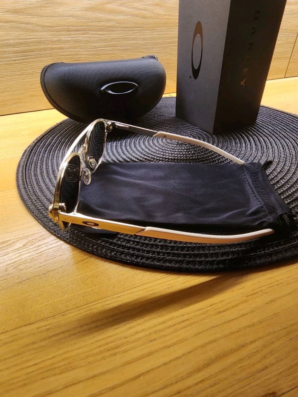 Oakley Coldfuse Titanium Metal Metal Frame Black Prizm Polarized Lens NEW