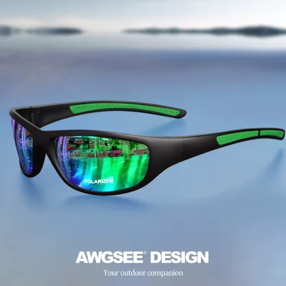 Fashion Polarized Wrap-Around Sports Sunglasses