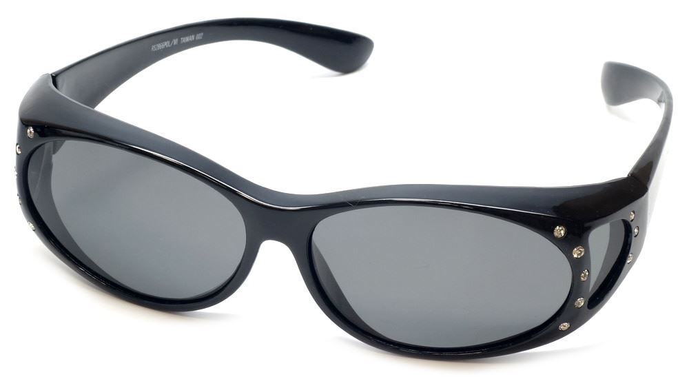 Calabria 2866 Small-Medium Polarized Fit-Over Sunglasses 8 Color Choose 5.5″x1.5