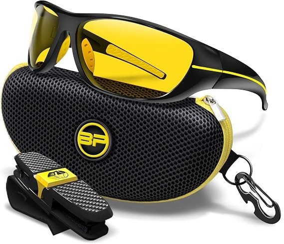 Day/Night Driving Glasses – Chopper – Night Driver Clearer Vision Motorcycle Rid