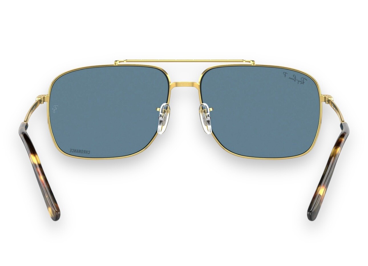 Ray Ban RB3796 9196/S2 Chromance Polarized Metal Blue 62-15mm Sunglasses