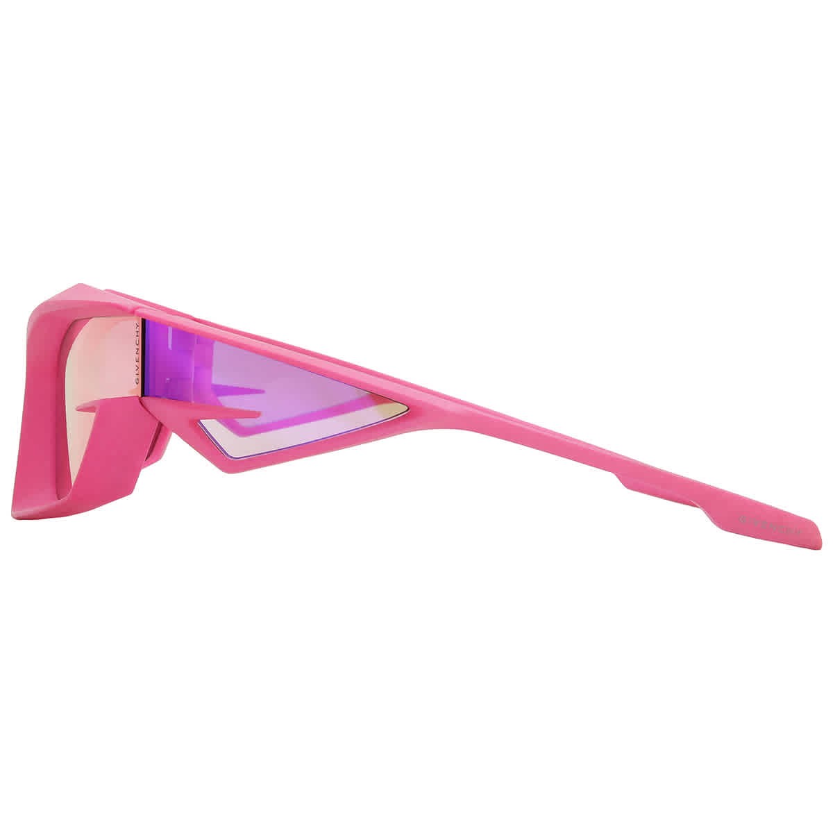 Givenchy Pink Flash Mirror Irregular Men’s Sunglasses GV40049I 73Y 69