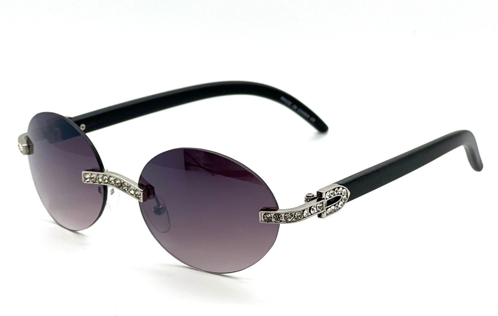 Diamond buffs sunglasses men’s women’s LUXURY glasses retro Gold buff’s vvs Ice