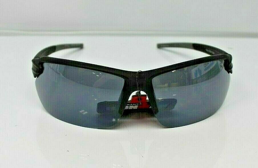 NEW Foster Grant IRONMAN Rush Black Wrap Mens Sunglasses 100%UV RBlk