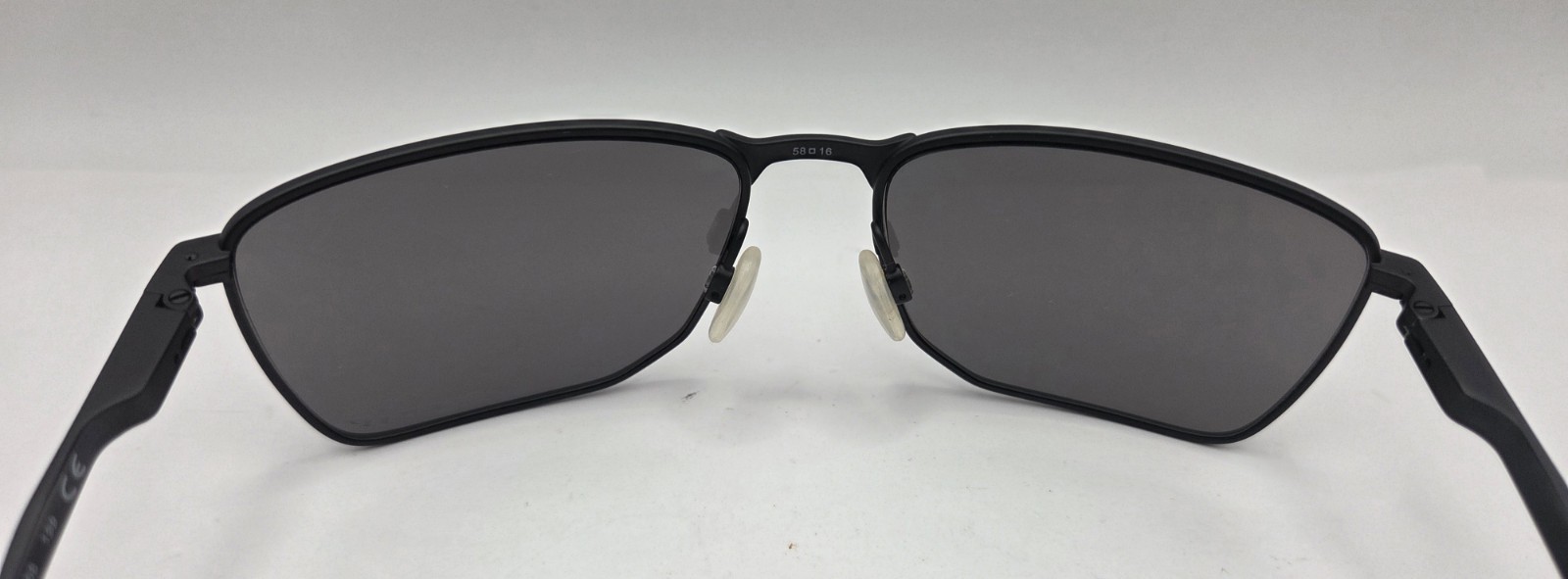 OO4142 Oakley Ejector PRIZM – GREY GRADIENT/SATIN STEEL Excellent Condition