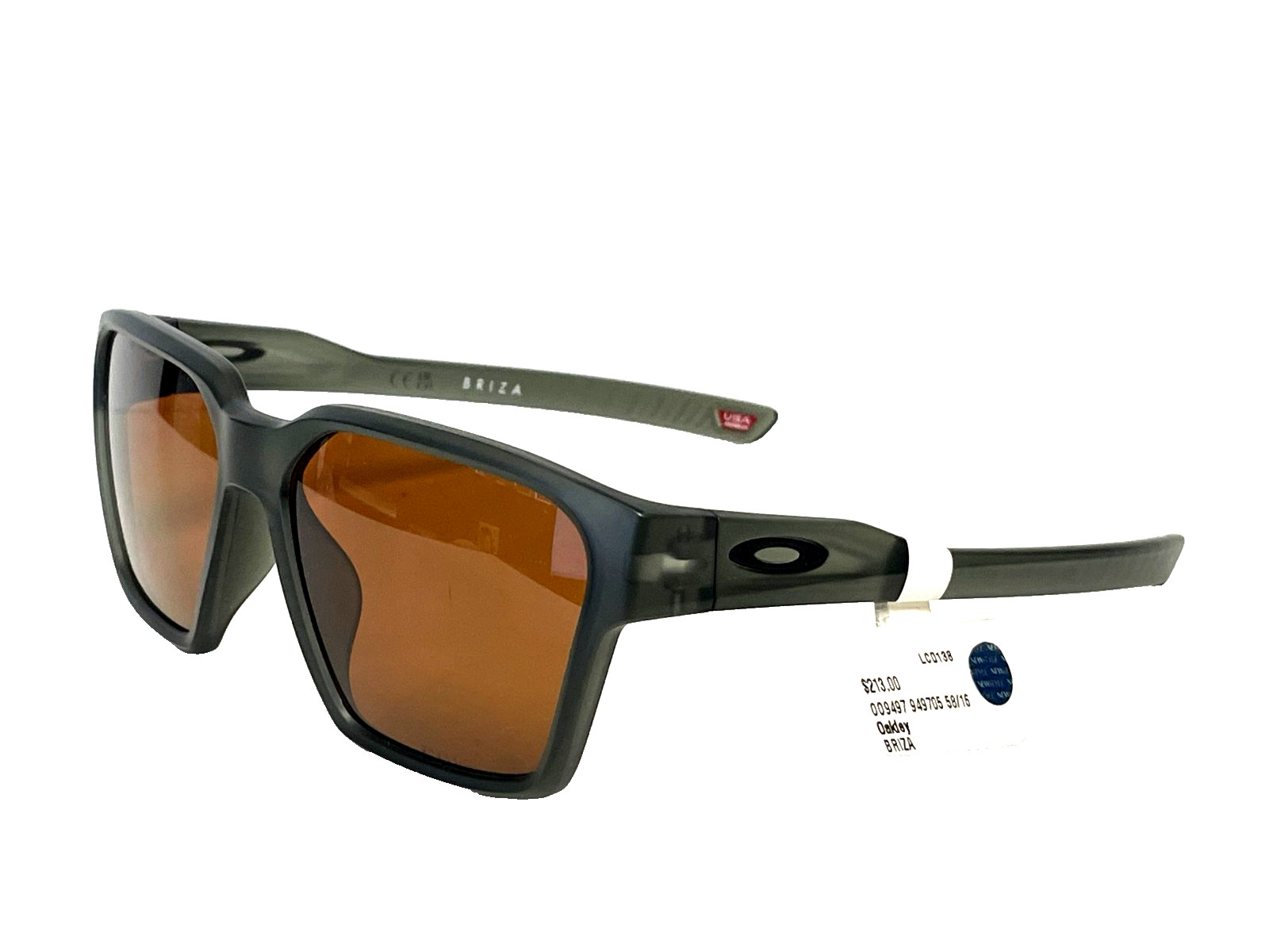 Oakley Briza Tortoise Square Sunglasses 58-16-140