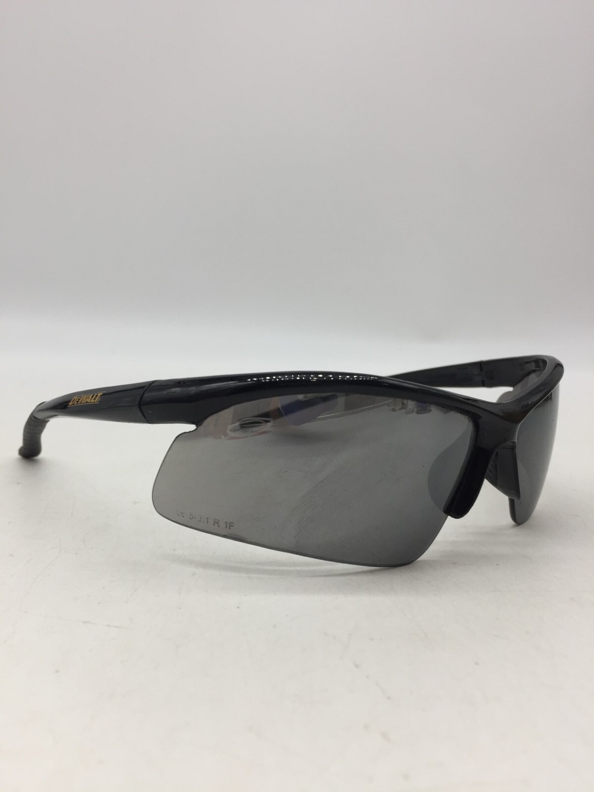 Lot of 2 Black Safety Sunglasses Z87+ Smoke Lens: Nemesis and DeWalt