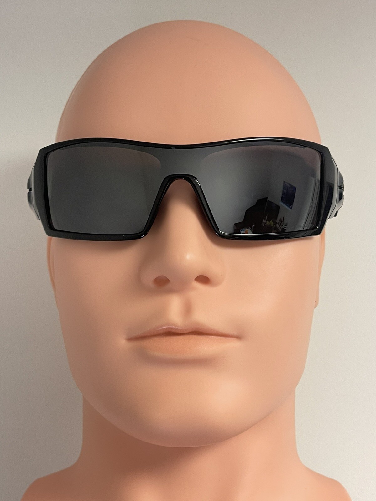 OAKLEY OO9081 OIL RIG POLISHED BLACK IRIDIUM POLARIZED MEN’S SUNGLASSES NEW