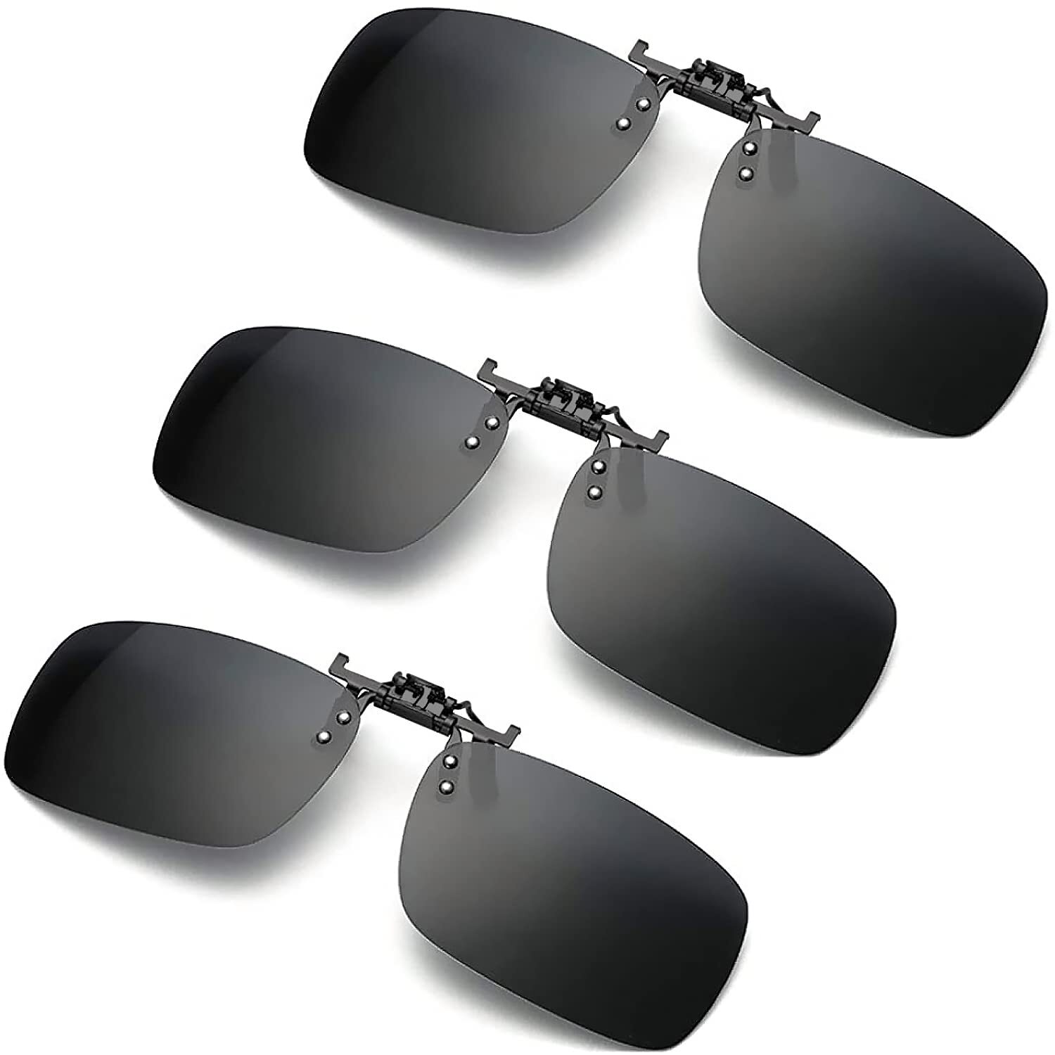 Yogo Vision Clip on Sunglasses for Men Women Clip-on Over Prescription
