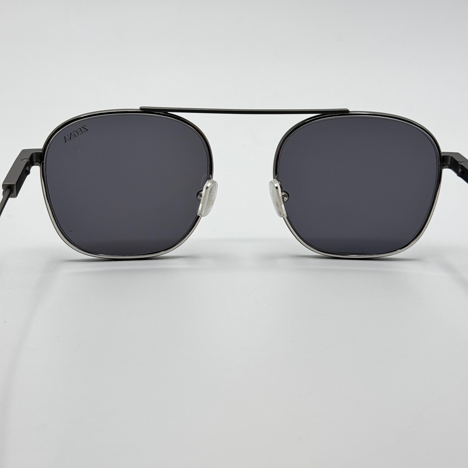 Ermenegildo Zegna Sunglasses EZ0290 09A Matte Gunmetal Frame Gray Lens 53-21-145