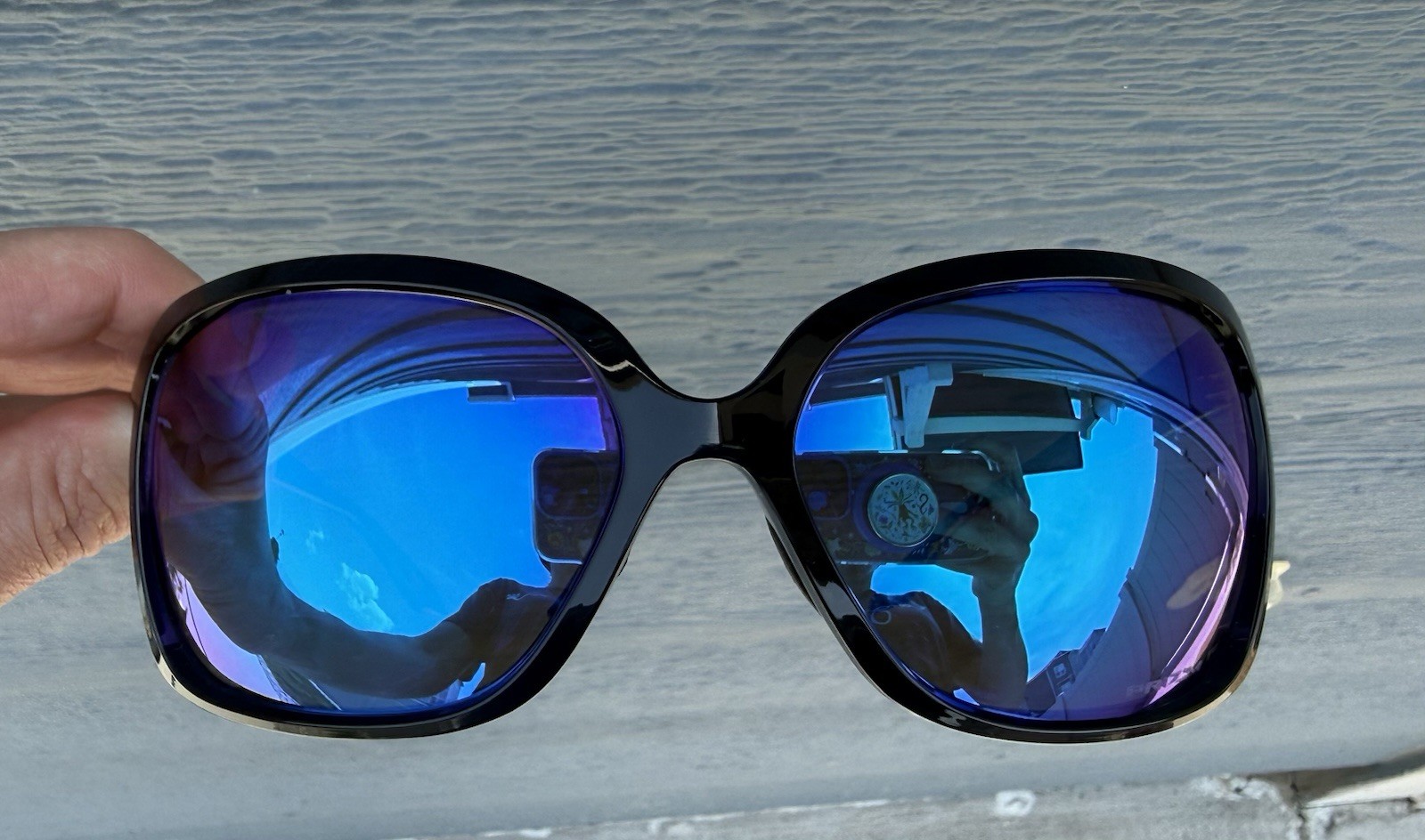 Oakley Wildrye Sunglasses OO9230-0161 Trans Poseidon w/ Prizm Sapphire Polarized