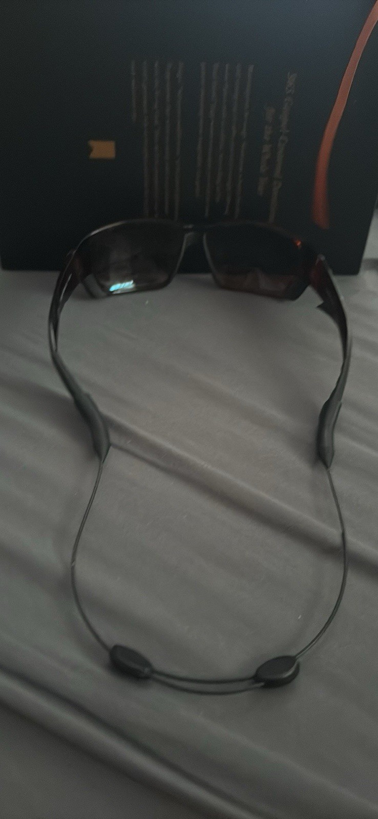 Costa Men’s Wrap Sunglasses Brown Plastic Frame Green Mirrored Lenses Sports