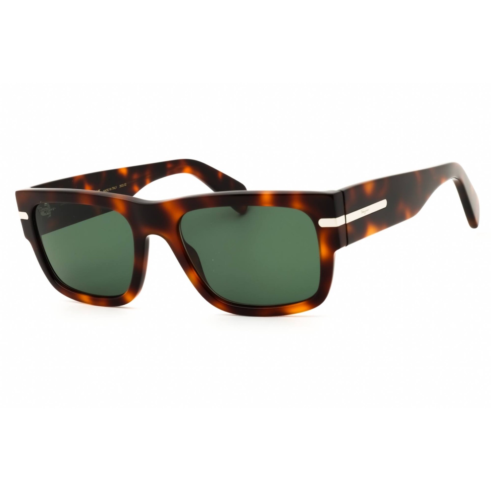 Salvatore Ferragamo Men’s Sunglasses Tortoise Rectangular Frame SF1030SCP 214