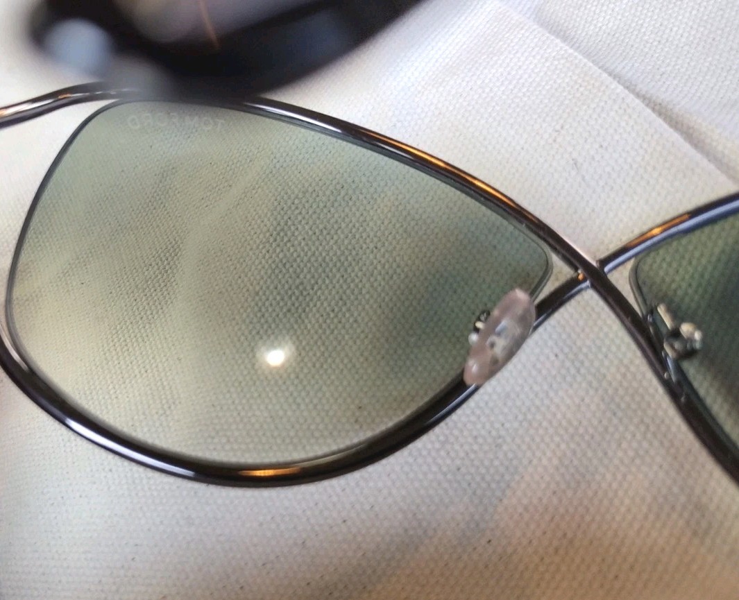 Tom Ford TF130 Miranda Womens Metal Sunglass 08B Shiny Gunmetal 68-10 Italy