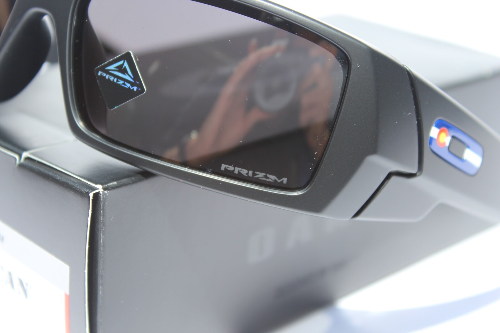 OAKLEY Gascan Sunglasses Matte Black/Prizm Black COLORADO NEW OO9014-5860 RARE
