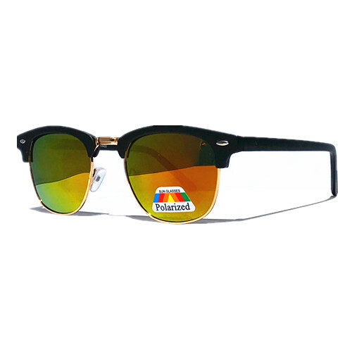 Polarised Vintage Fashion Polarized Large Sunglasses OZ Seller Half Rimmed 590R