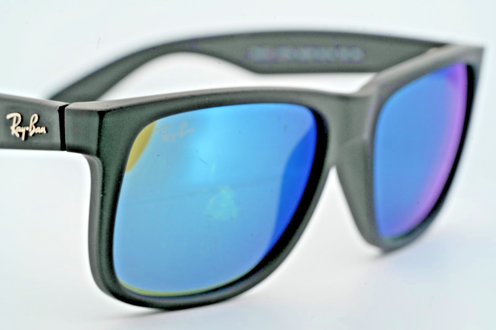 Ray-Ban RB4165 Justin 622/55 Sunglasses Full Rim Square Lightweight 54-16-145