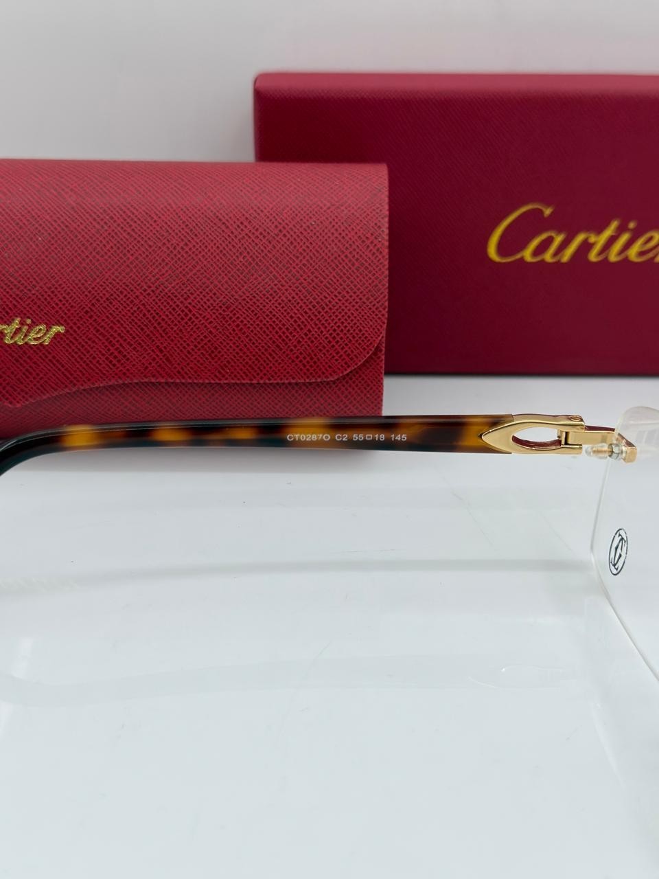 Big C CT2870 Gold/Havana Buffalo Horn Car tier Glasses|US Stock|No Import Fees|