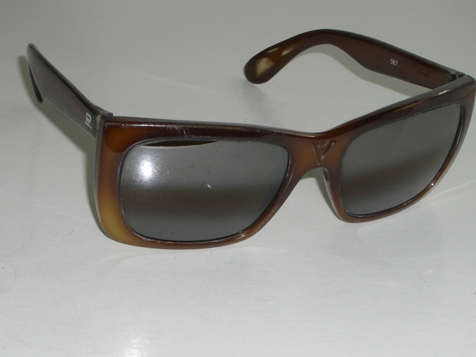 VUARNET Px 087 DOUBLE GRADIENT MIRROR DEEP BROWN CRYSTAL TRADITIONALS SUNGLASSES