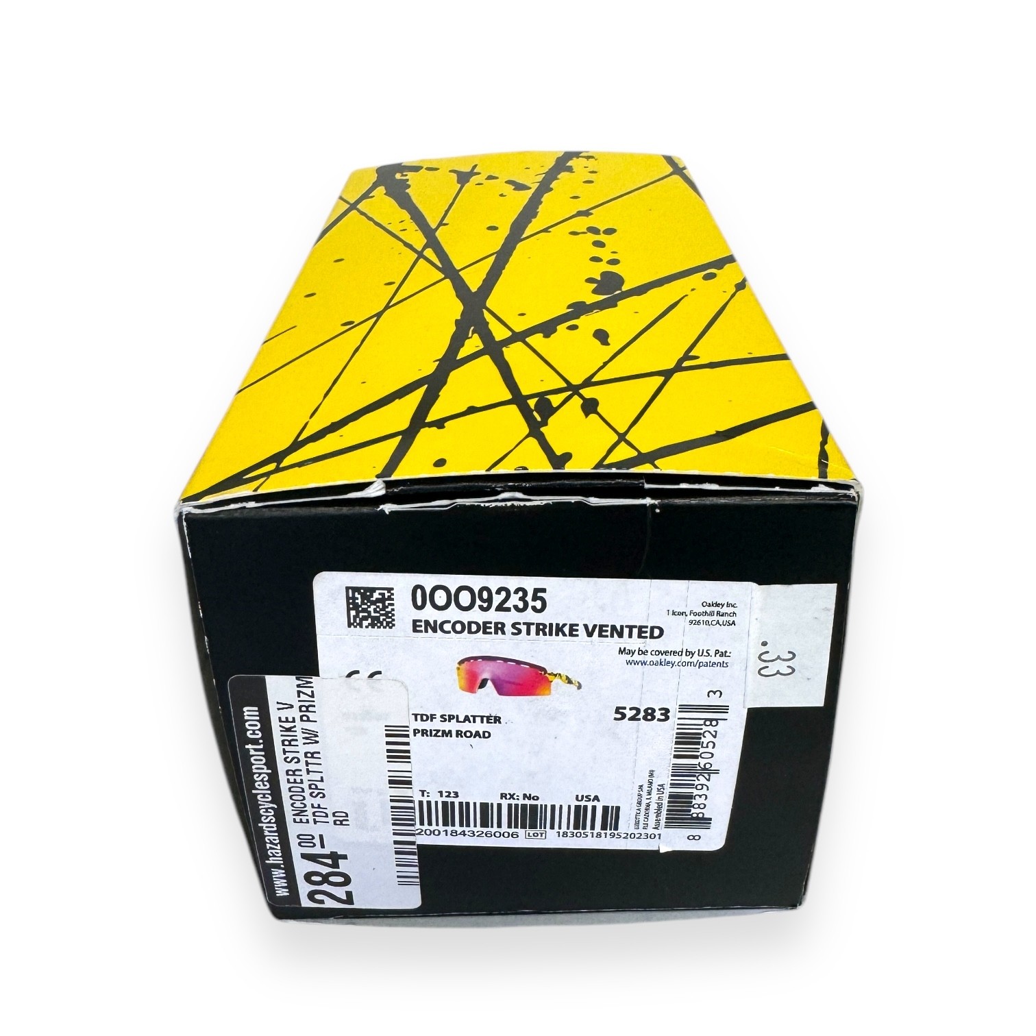 Oakley Sunglasses Encoder Tour de France Yellow Splat Prizm OO9235-0739 w/case