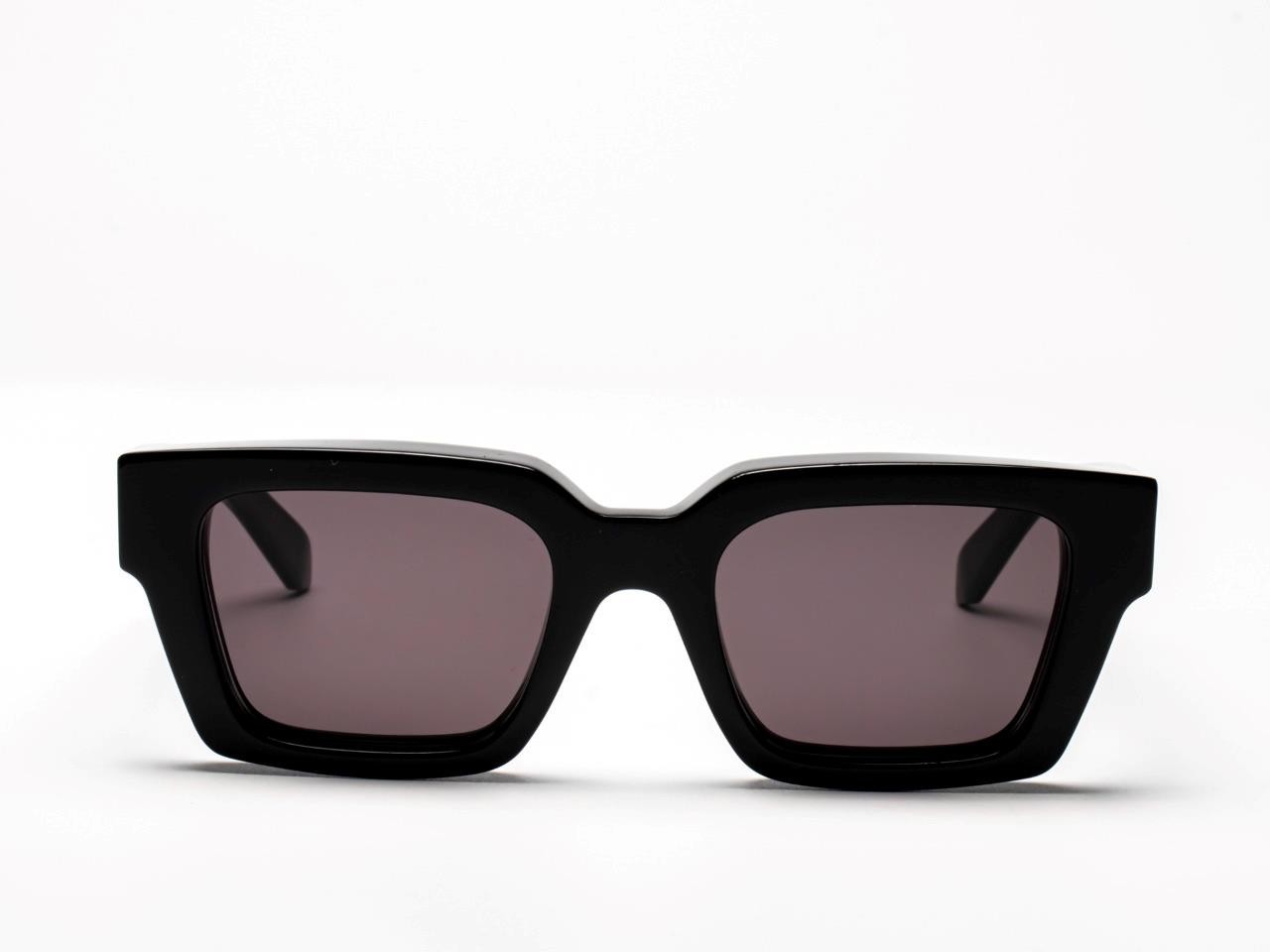 Off-White Virgil OERI126-L Eyeglasses Black Logo White 1007 Authentic 53mm